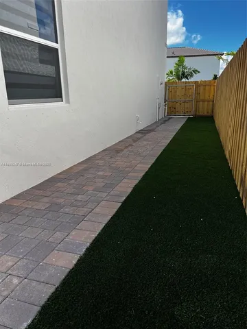 a view of outdoor space and deck