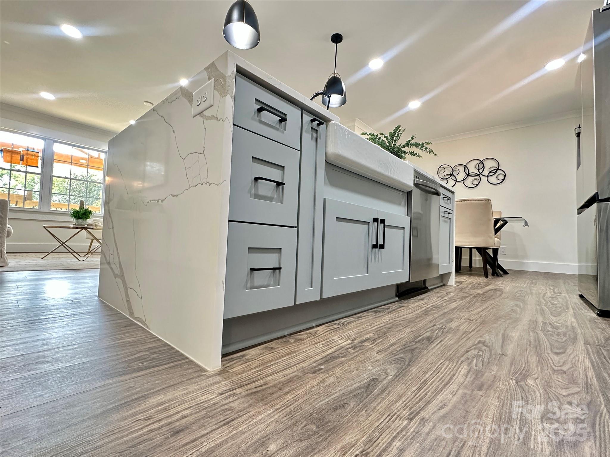 1110 West Edgemont Drive Lancaster, SC 29720 - Photo 8 of 27 a view of a livingroom with furniture and wooden floor