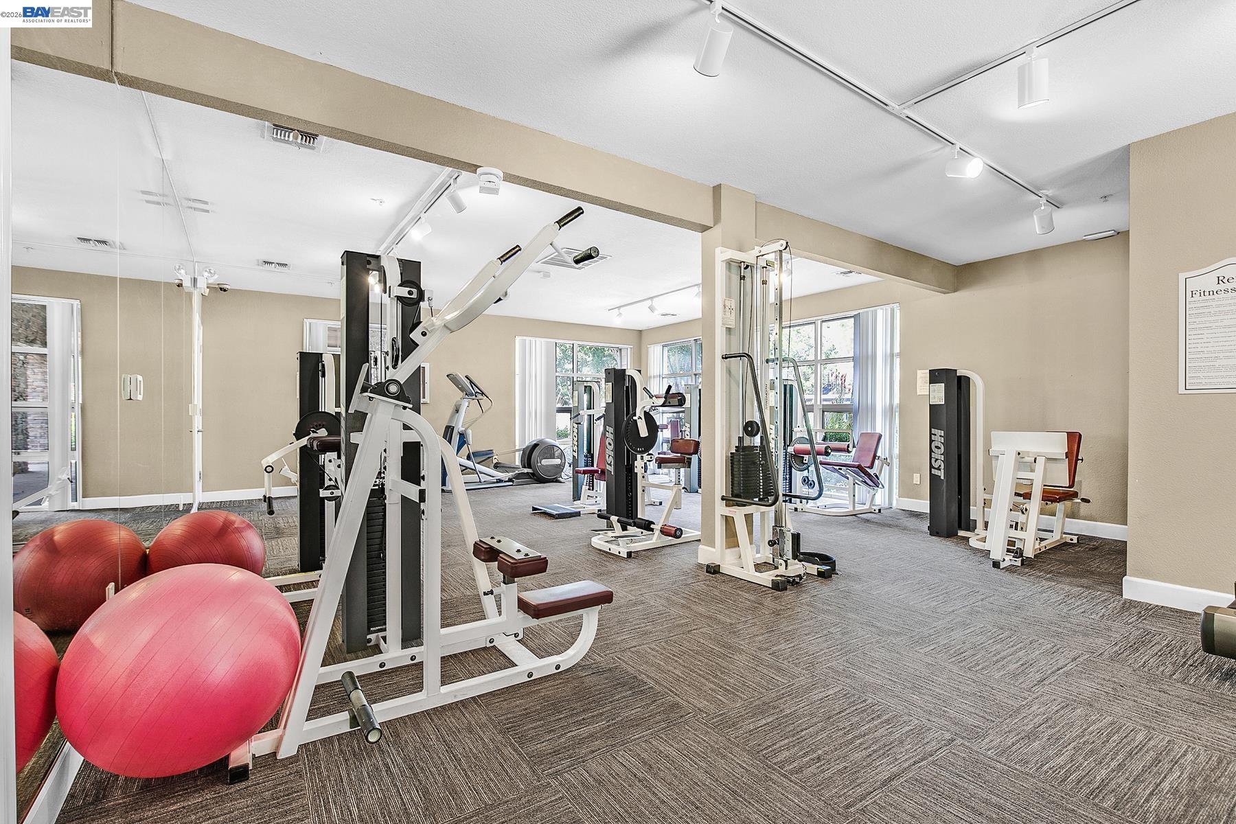 150 Reflections Drive, Unit 13 San Ramon, CA 94583 - Photo 28 of 33 a view of a room with gym equipment