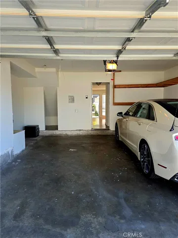 a view of a car garage