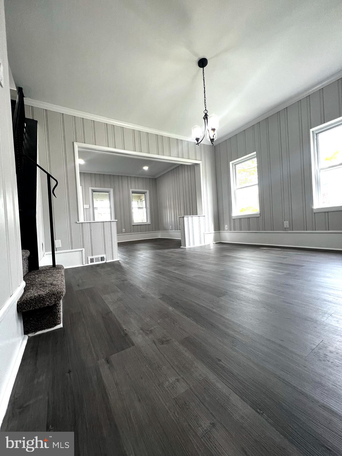 136 North Fairview Street Riverside, NJ 08075 - Photo 4 of 18 Dining Room/Living Room View
