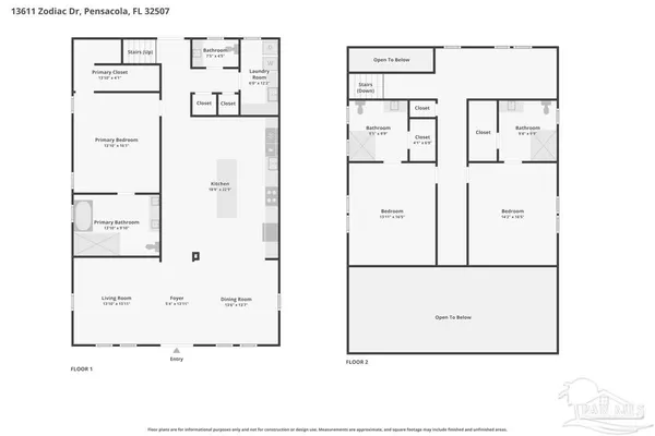$899,000 | 13611 Zodiac Drive, Pensacola, FL 32507