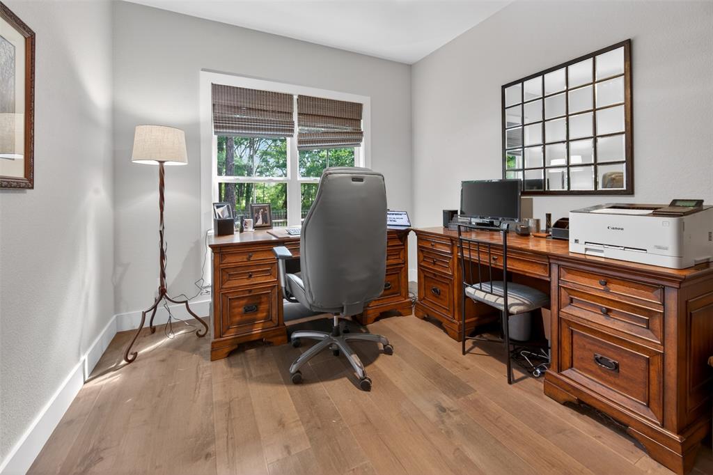 4747 Stonebridge Athens, TX 75751 - Photo 15 of 40 a view of a workspace with furniture and a window