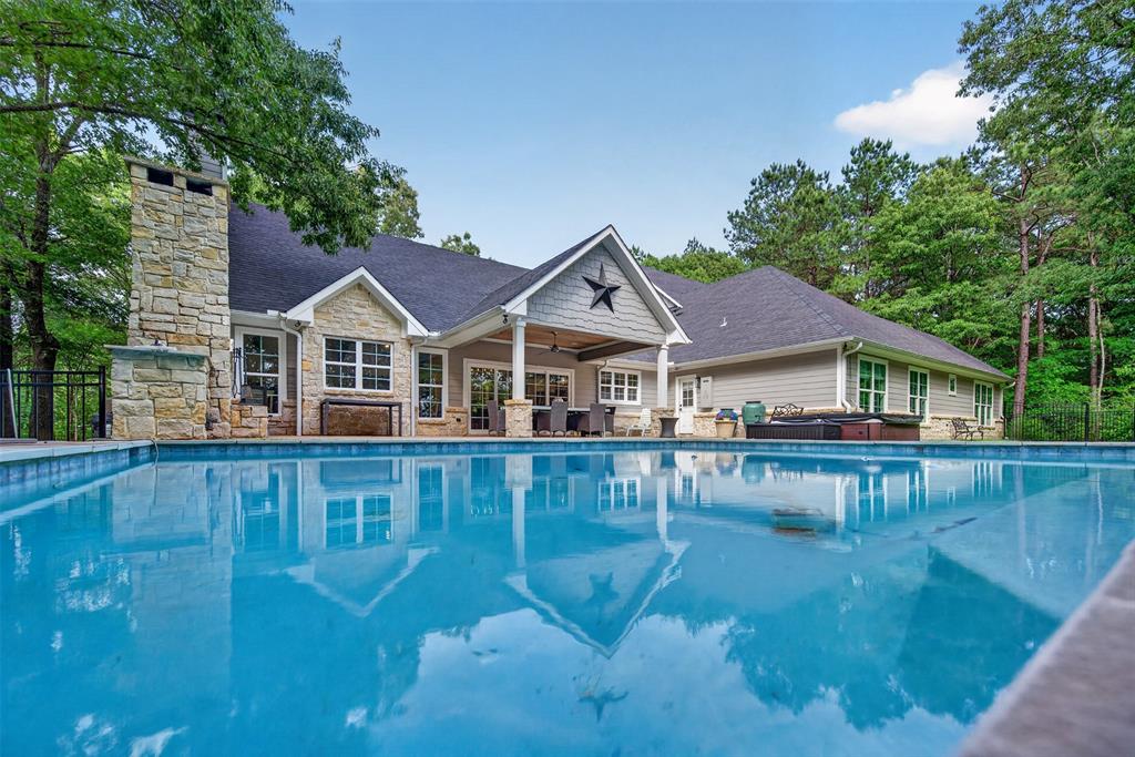 4747 Stonebridge Athens, TX 75751 - Photo 26 of 40 a aerial view of a house with swimming pool