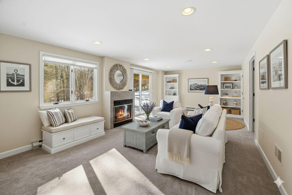 240 Surf Drive Mashpee, MA 02649 - Photo 26 of 45 Virtual basement family room after