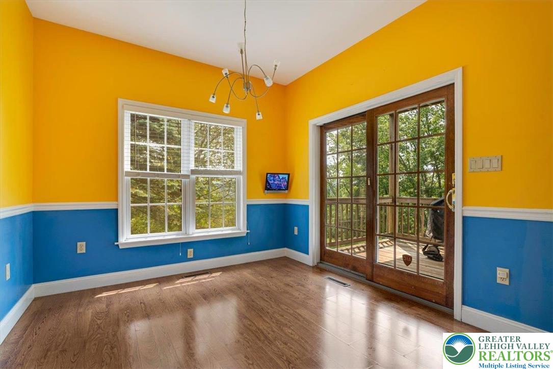 1488 Kelly Road Stroudsburg, PA 18360 - Photo 31 of 89 a view of an empty room with glass door and balcony