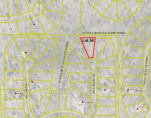 $10,995 | Lot 34 Half Moon Trail, Danbury, WI 54830