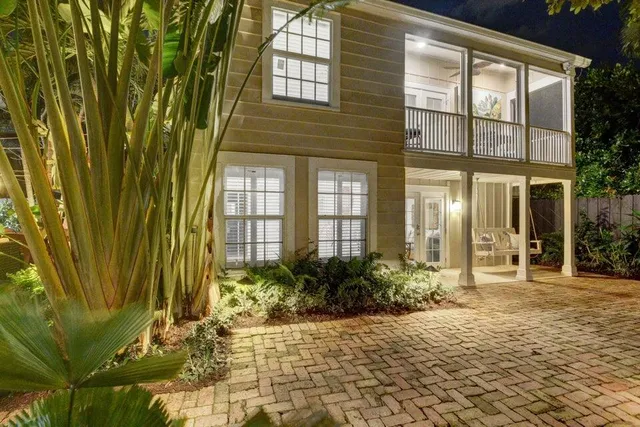 a front view of a house having yard