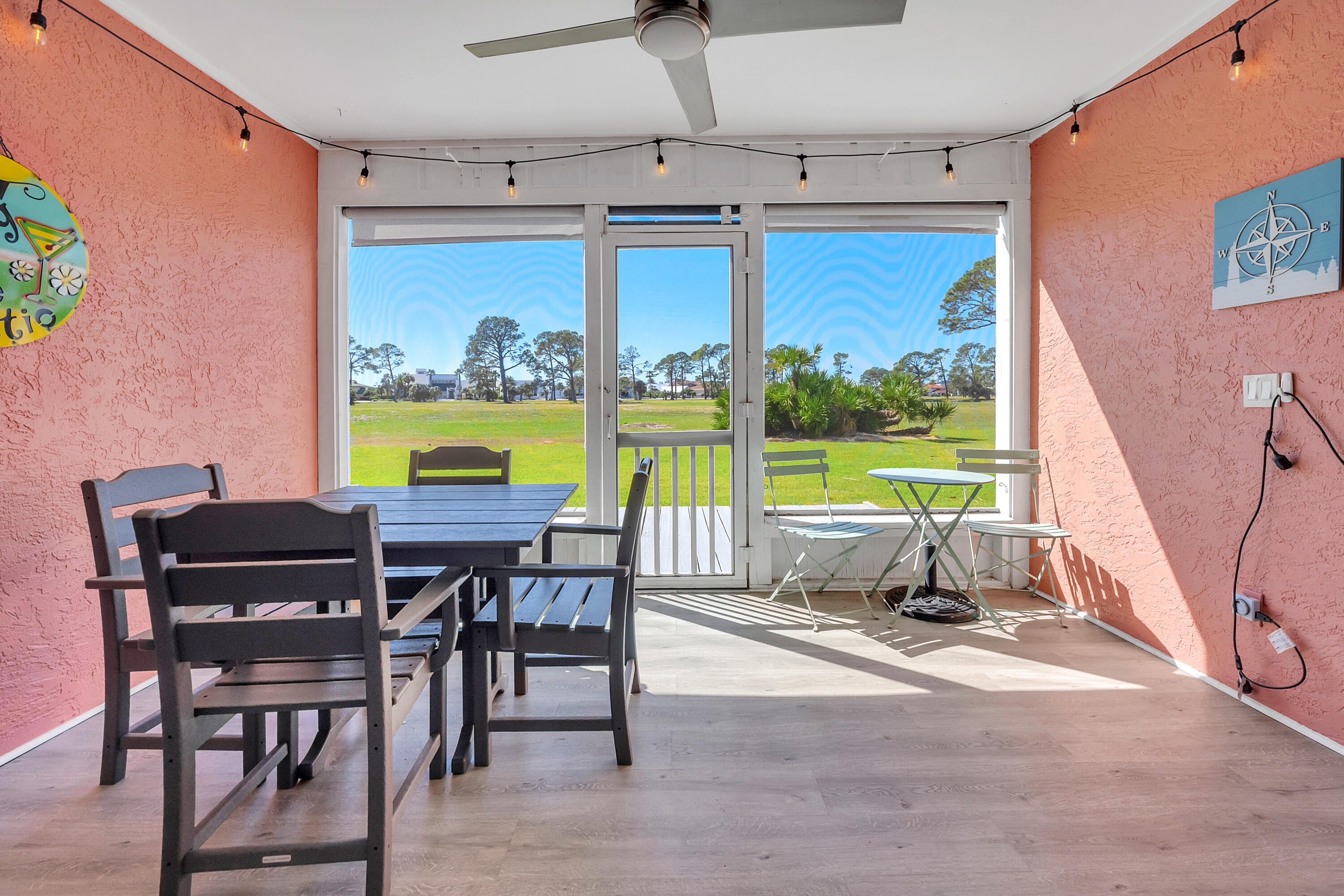 4305 Bay Point Road, Unit 445 Panama City Beach, FL 32408 - Photo 33 of 40 View from Enclosed Patio