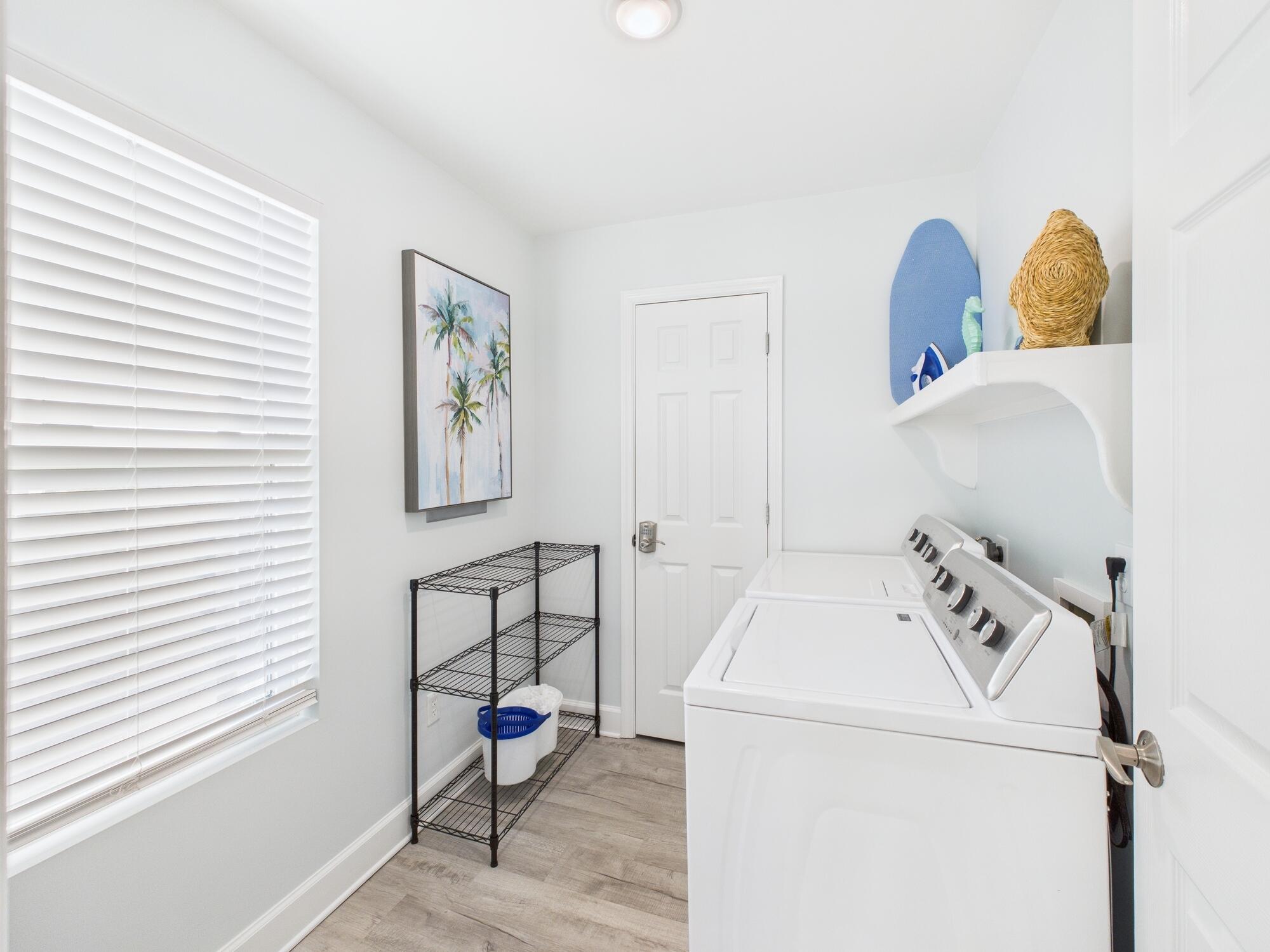 5191 Clipper Way Port St. Joe, FL 32456 - Photo 20 of 23 a utility room with dryer and washer