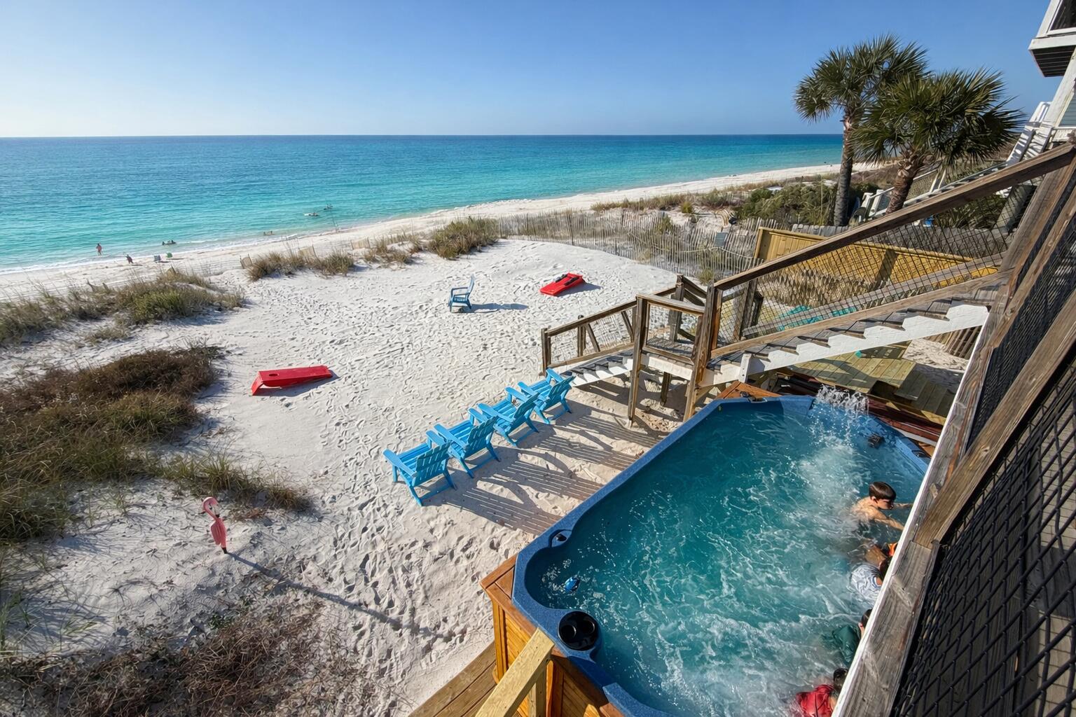 5191 Clipper Way Port St. Joe, FL 32456 - Photo 2 of 23 a view of an outdoor space and deck