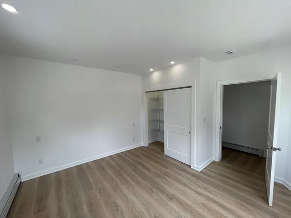 wooden floor in an empty room
