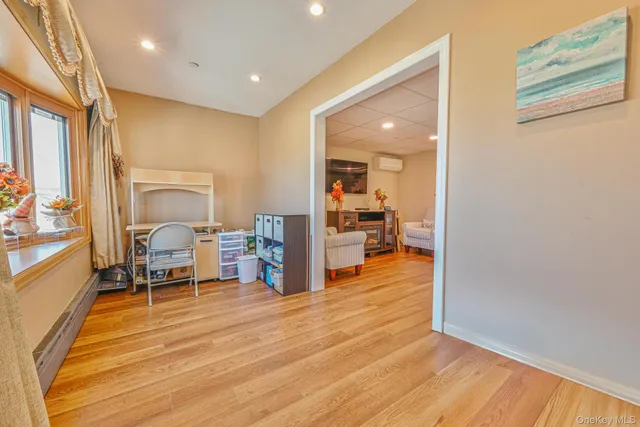 a view of a living room