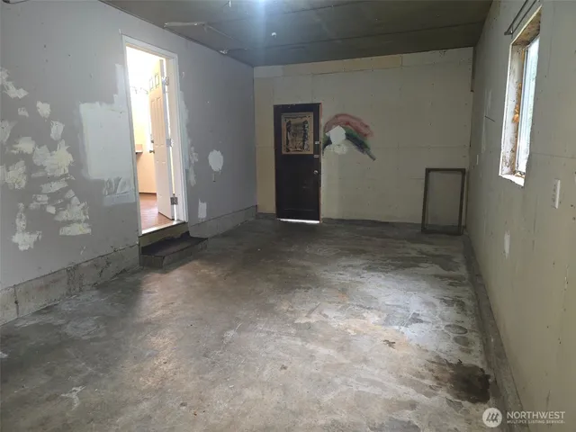 a view of empty room