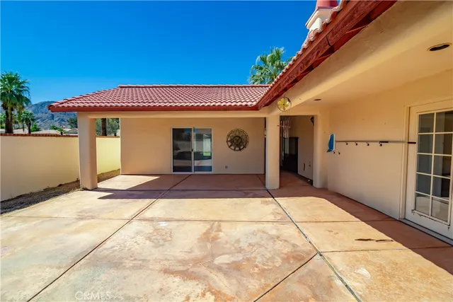a view of a house with a outdoor space
