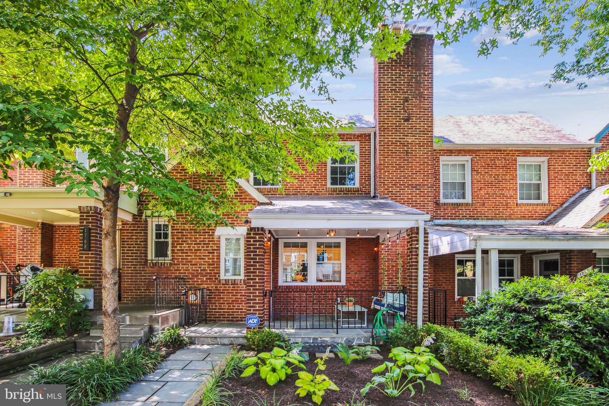 1770 Hobart Street Northwest Washington, DC 20009 - Photo 1 of 44 Covered porch - an easy way to meet the neighbors!