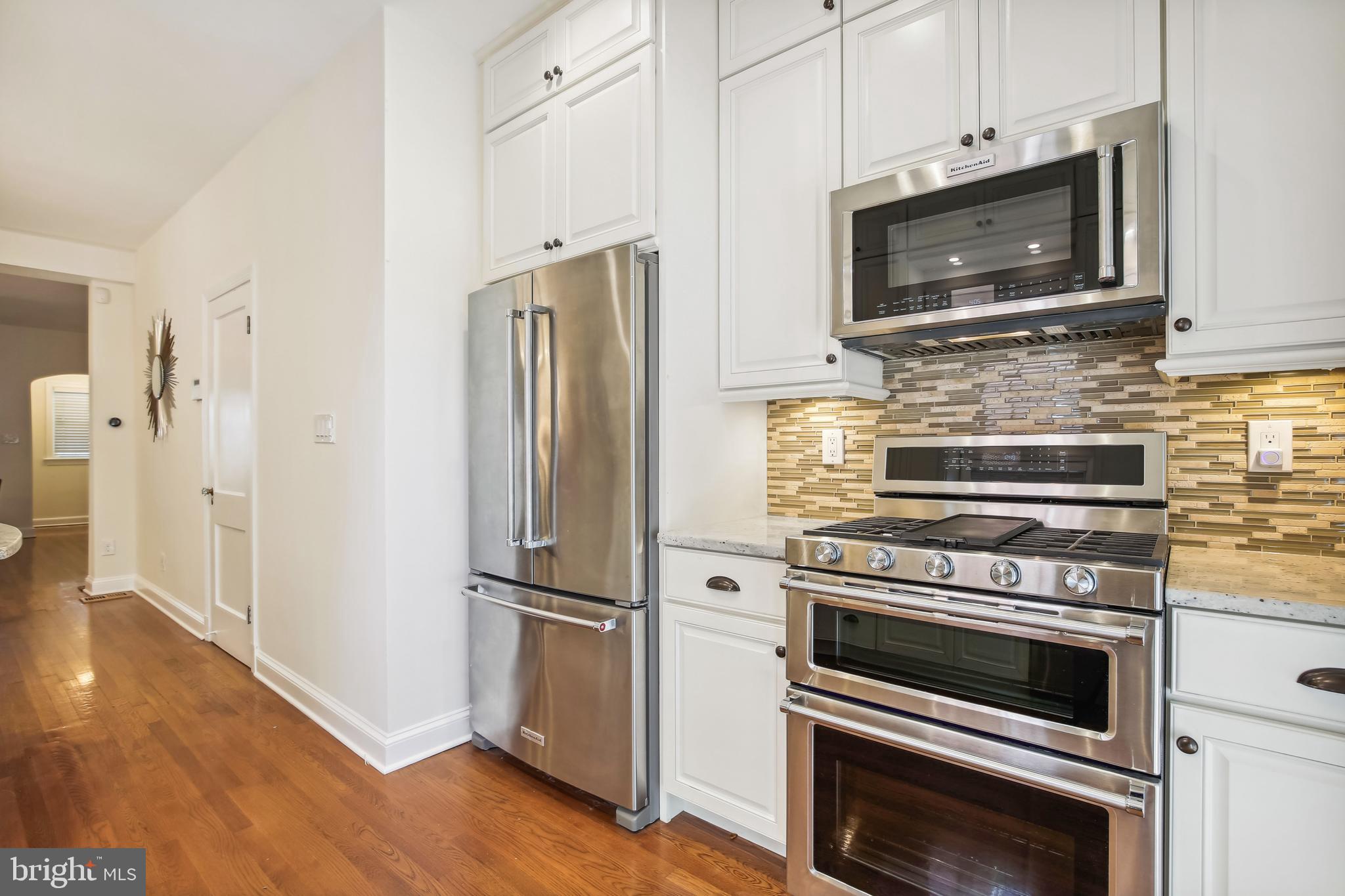 1770 Hobart Street Northwest Washington, DC 20009 - Photo 18 of 44 KitchenAid appliances, incl. double-oven gas range