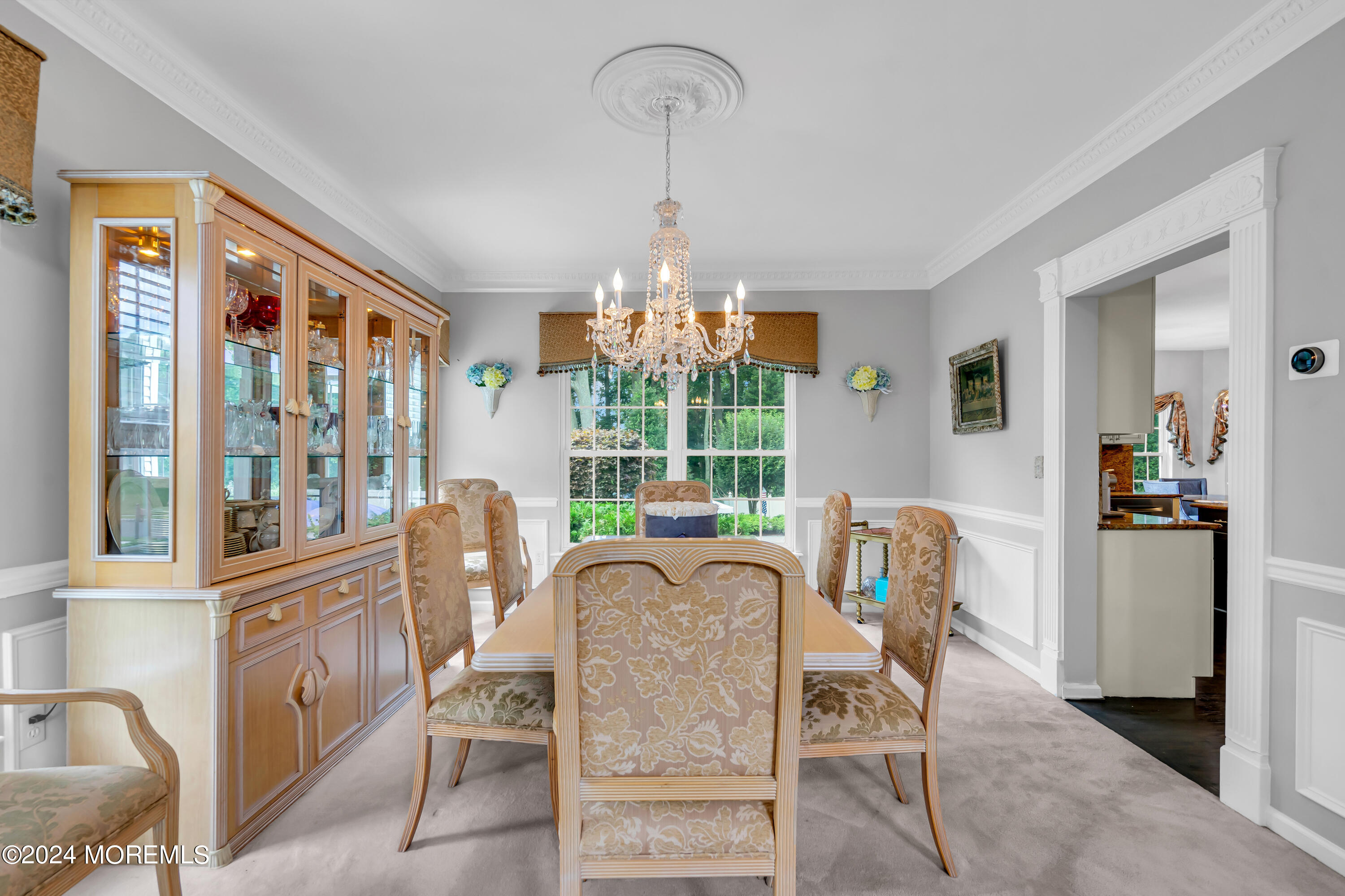 22 Cedar Knoll Road Jackson, NJ 08527 - Photo 15 of 76 a view of a dining room with furniture window and outside view
