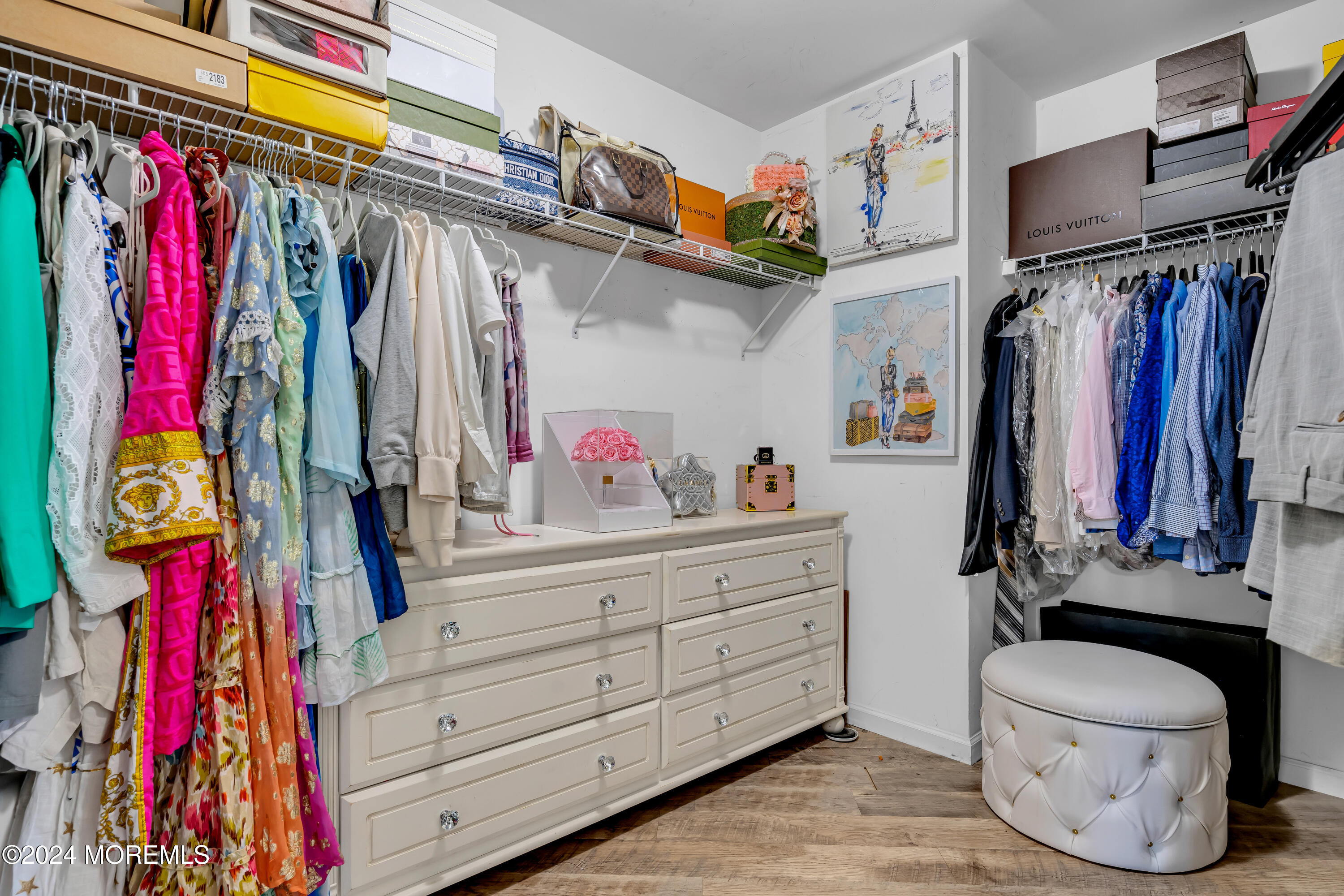 22 Cedar Knoll Road Jackson, NJ 08527 - Photo 43 of 76 a view of walk in closet with clothes and shoes