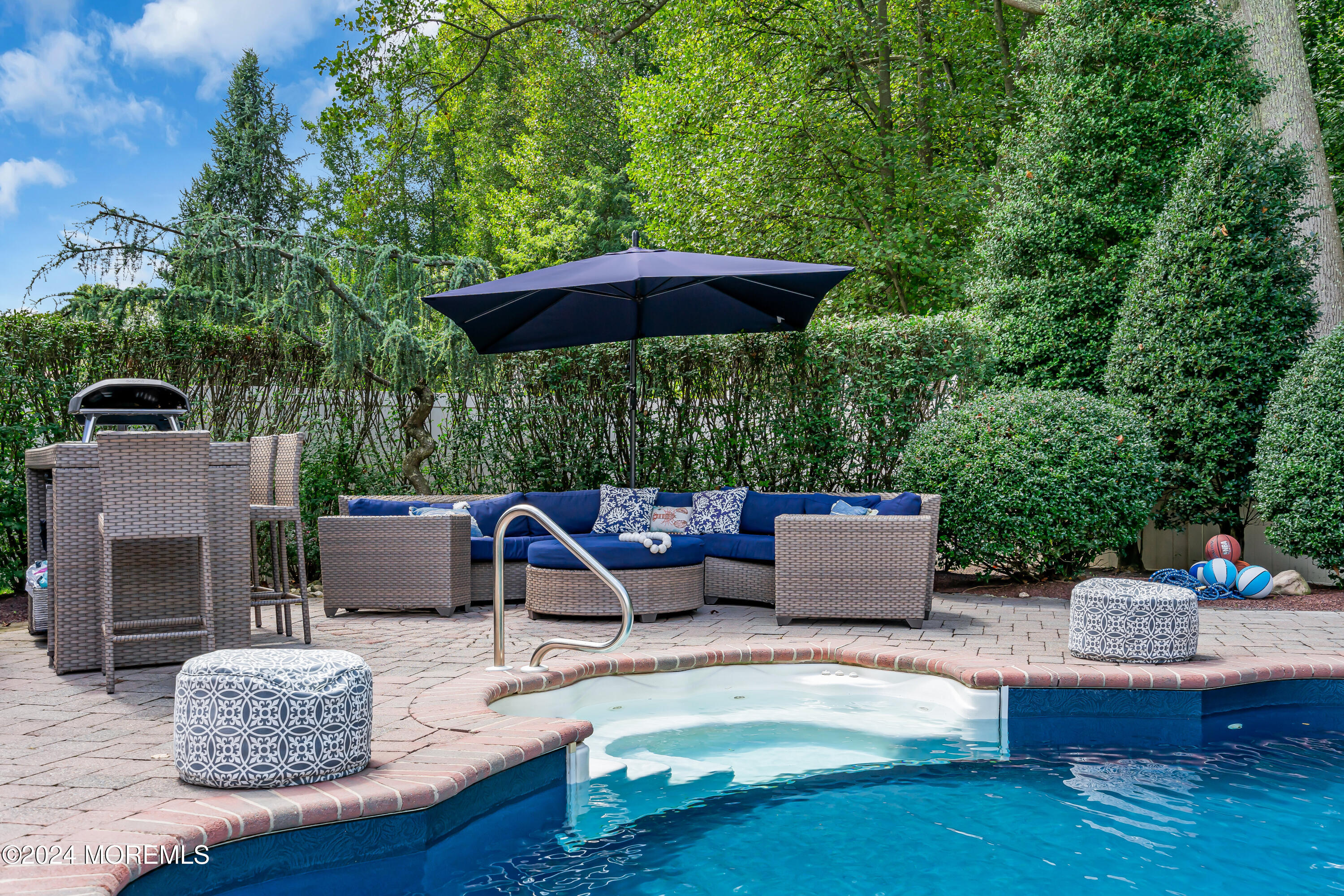 22 Cedar Knoll Road Jackson, NJ 08527 - Photo 63 of 76 an outdoor sitting area with furniture and wooden floor