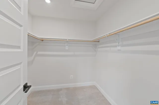 a view of walk in closet