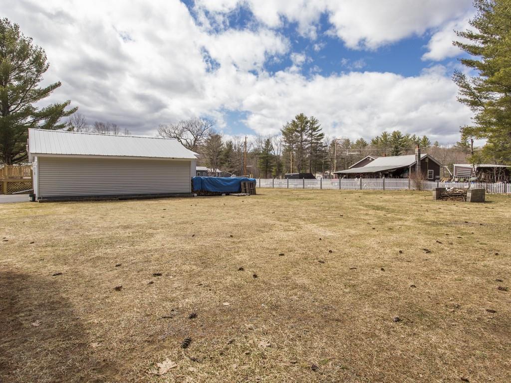 269 Webber Brook Road Oxford, ME 04270 - Photo 30 of 31 Back Yard looking back to garage.