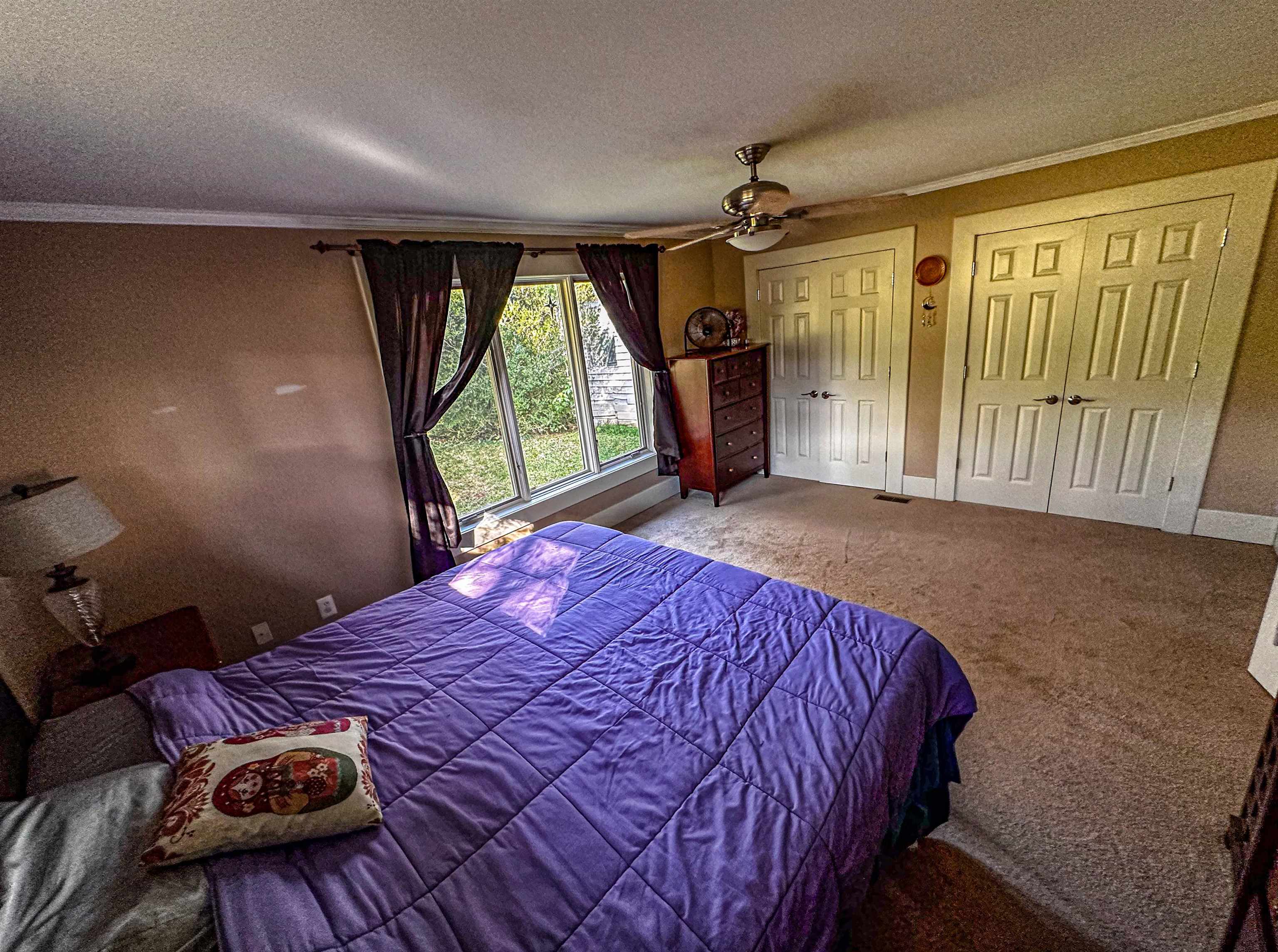 19 Mt Hermon Road Middlebrook, VA 24459 - Photo 55 of 70 a bed sitting in a spacious bedroom next to a window