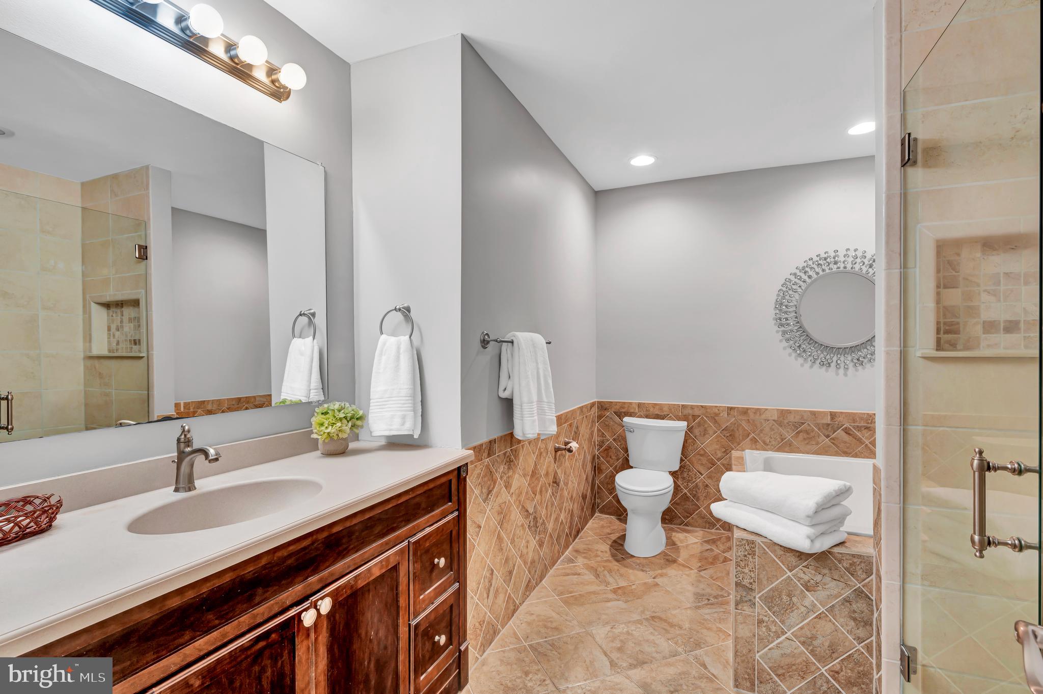 3407 Cool Spring Road Hyattsville, MD 20783 - Photo 19 of 32 Huge Main Level Bathroom w/Soaking Tub & Shower