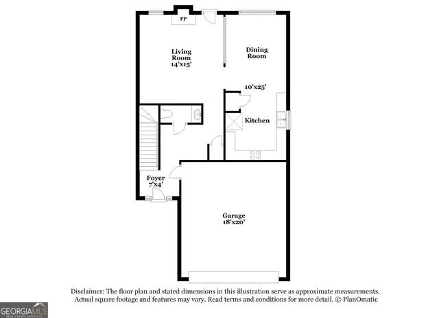 $1,865 | 2424 Wood Bend Lane, Riverdale, GA 30296