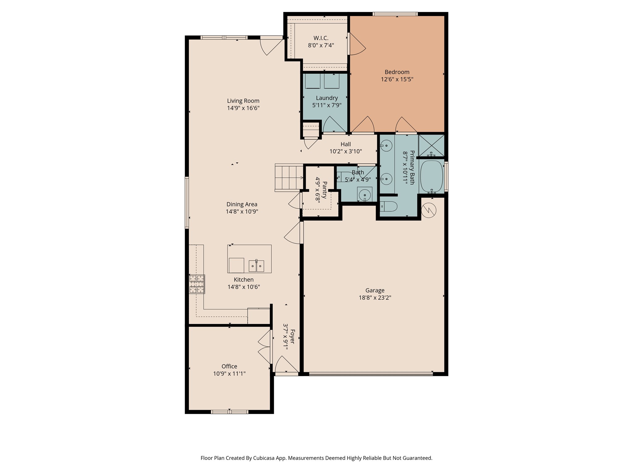 432 Clear Springs Road Georgetown, TX 78628 - Photo 34 of 35 Floor plan 1st Floor