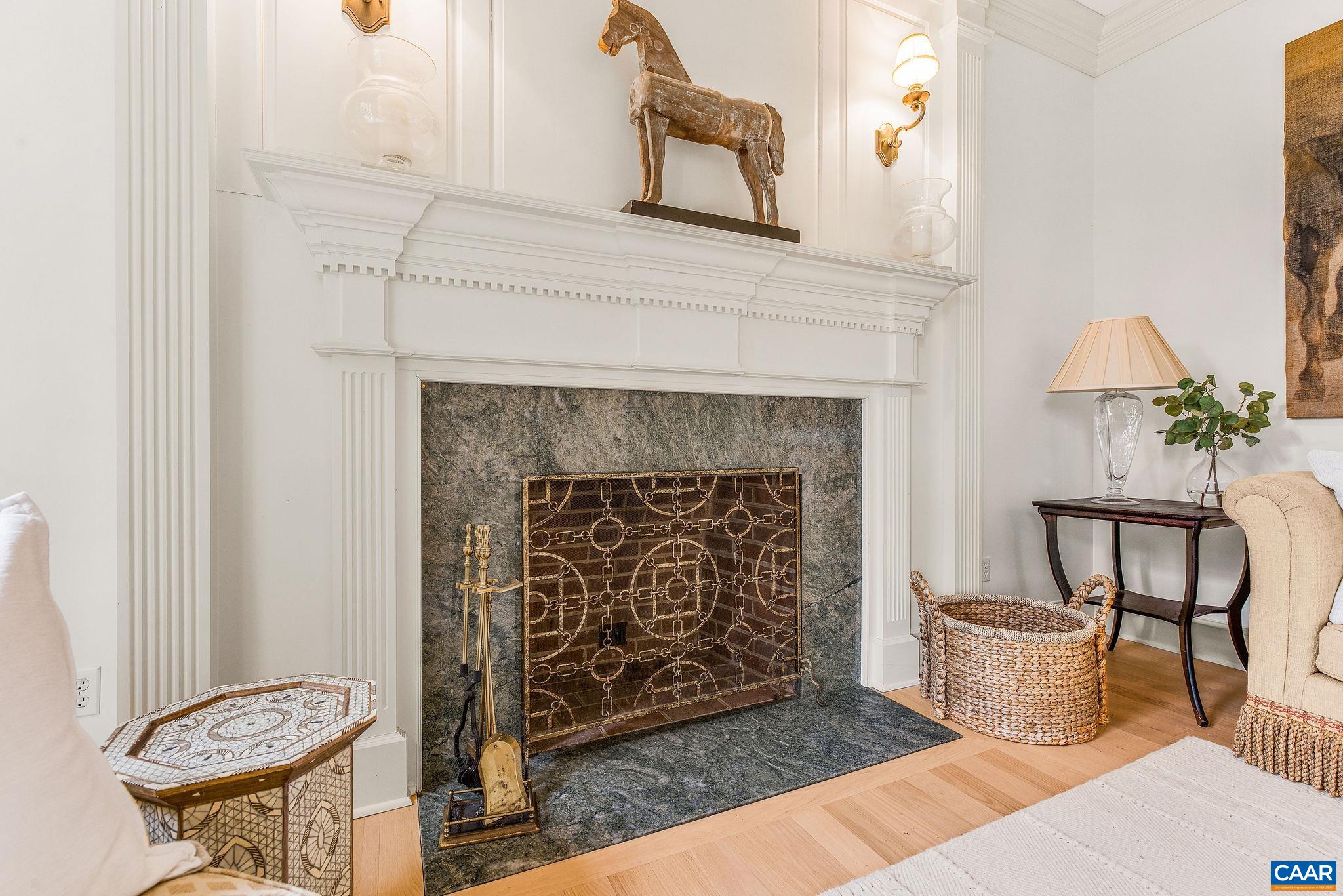 0 Ragged Mountain Drive Charlottesville, VA 22903 - Photo 12 of 70 a living room with furniture a fireplace and a potted plant