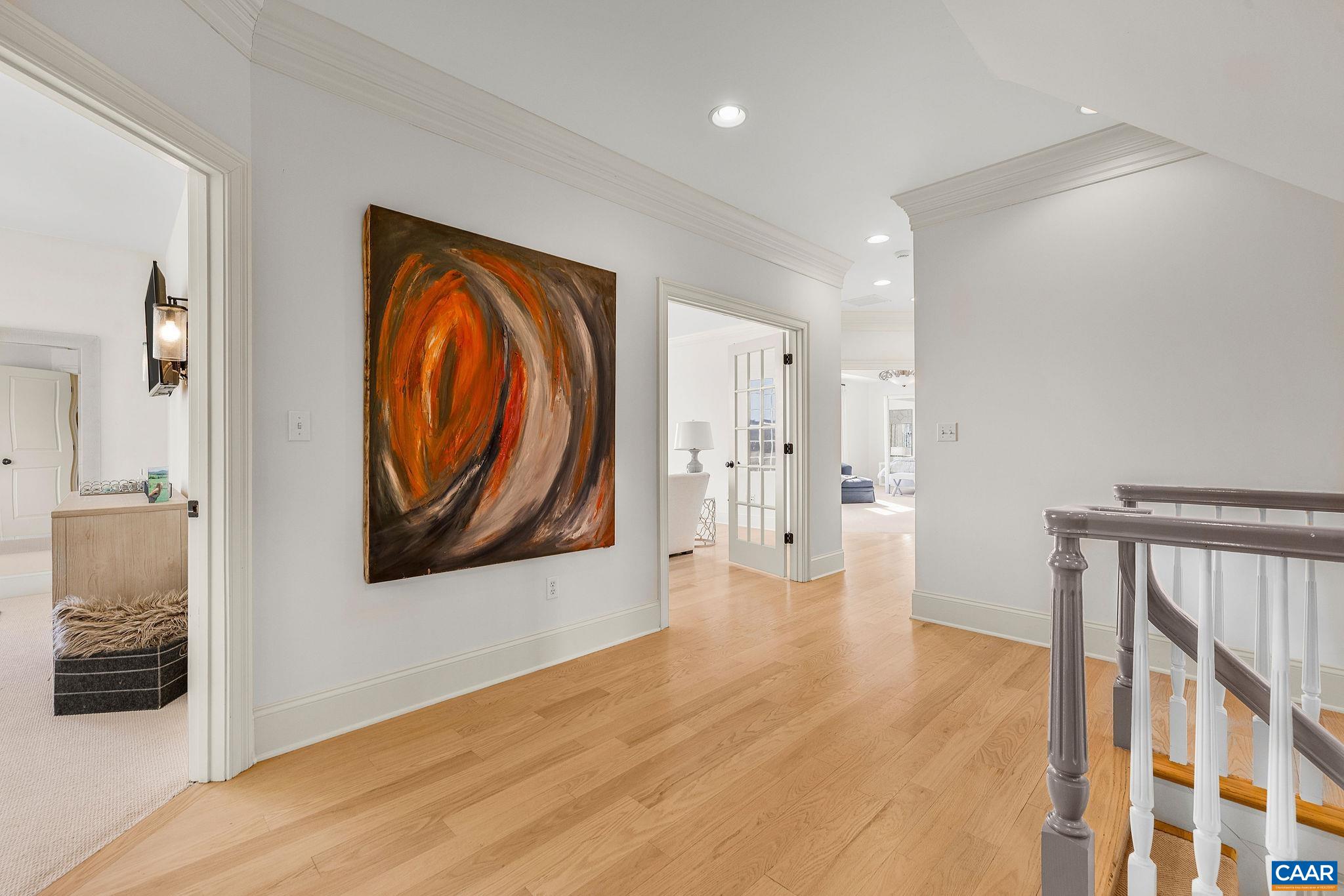 0 Ragged Mountain Drive Charlottesville, VA 22903 - Photo 37 of 70 a view of a hallway with wooden floor and cabinet