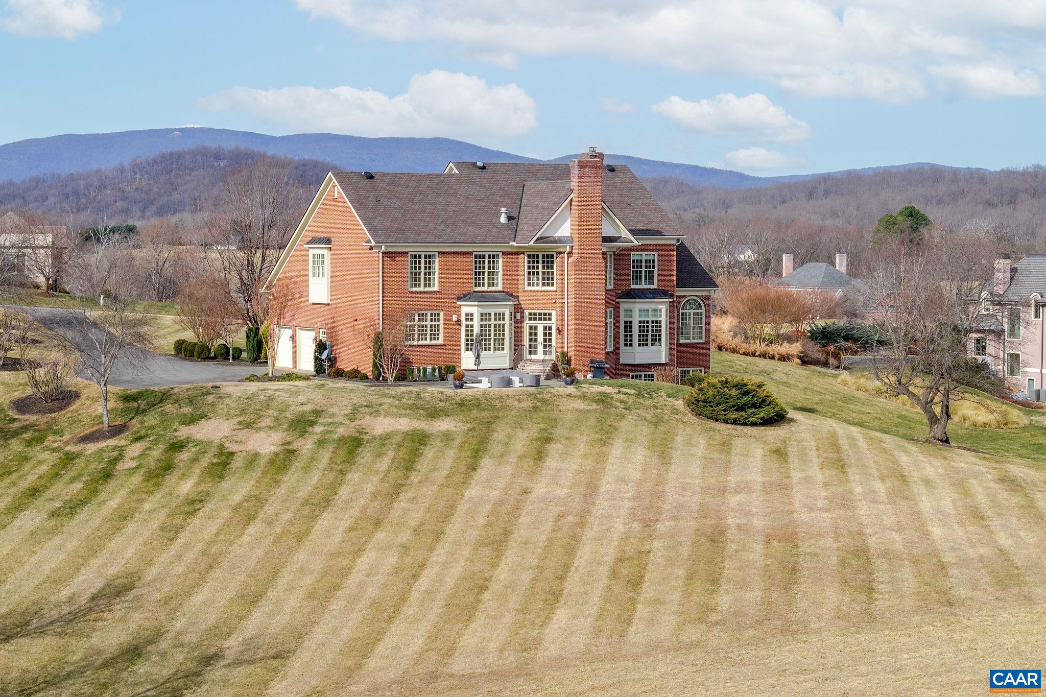 0 Ragged Mountain Drive Charlottesville, VA 22903 - Photo 59 of 70 a view of residential houses with a yard and mountain view