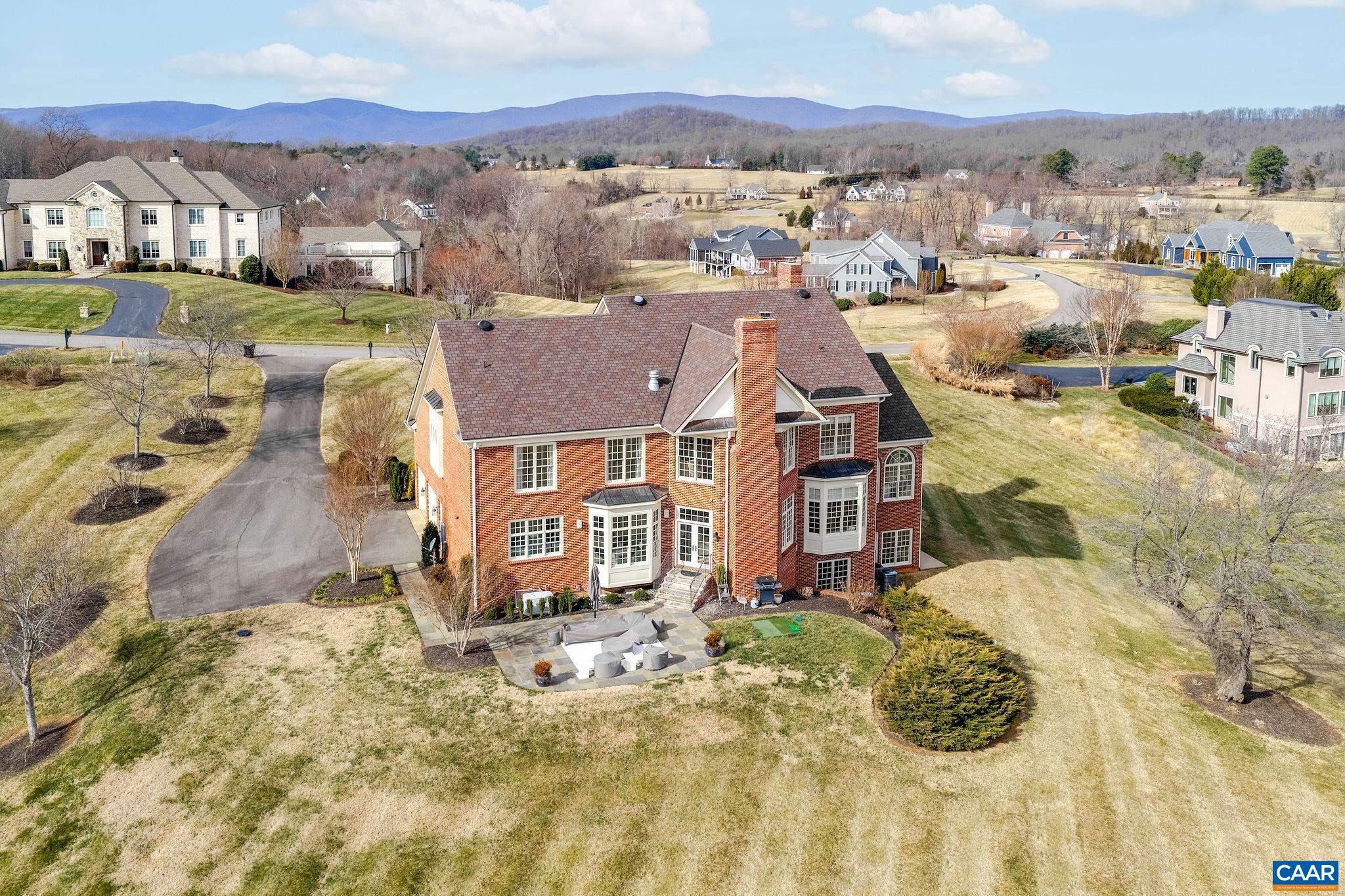 0 Ragged Mountain Drive Charlottesville, VA 22903 - Photo 60 of 70 an aerial view of residential houses with outdoor space