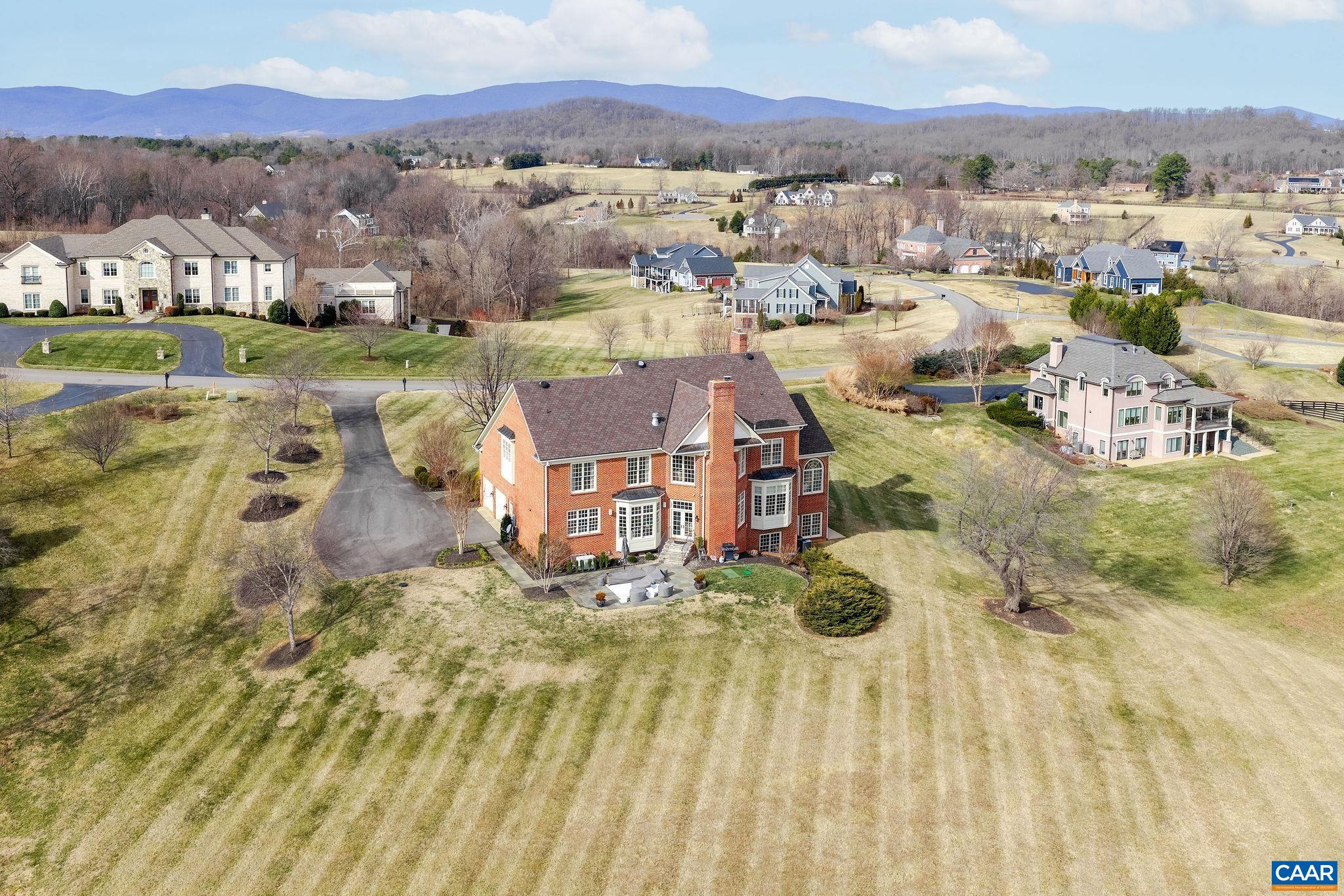 0 Ragged Mountain Drive Charlottesville, VA 22903 - Photo 61 of 70 an aerial view of residential houses with outdoor space and parking