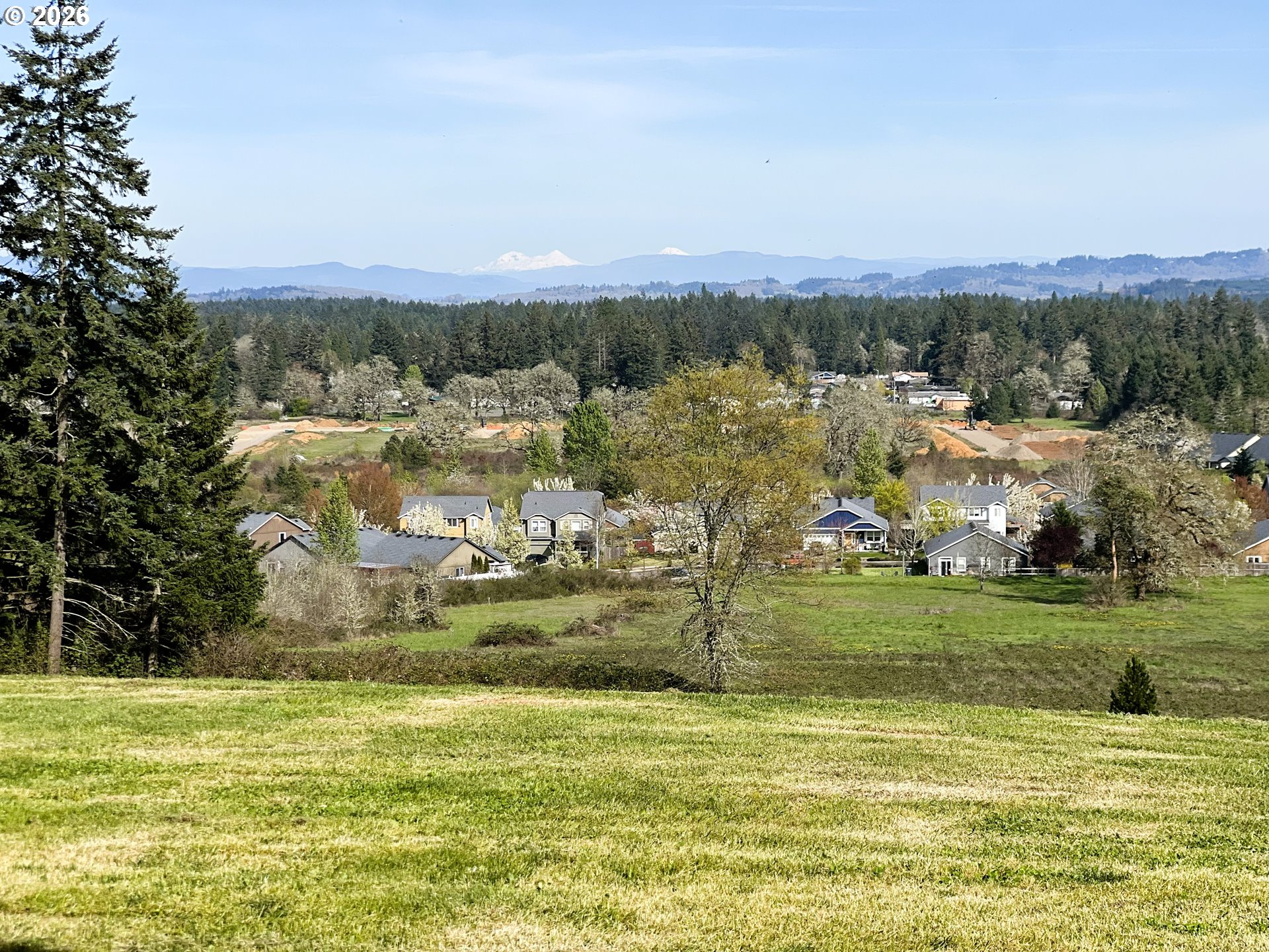 24674 Bolton Hill Road Veneta, OR 97487 - Photo 31 of 35 a view of a lake with houses in the back