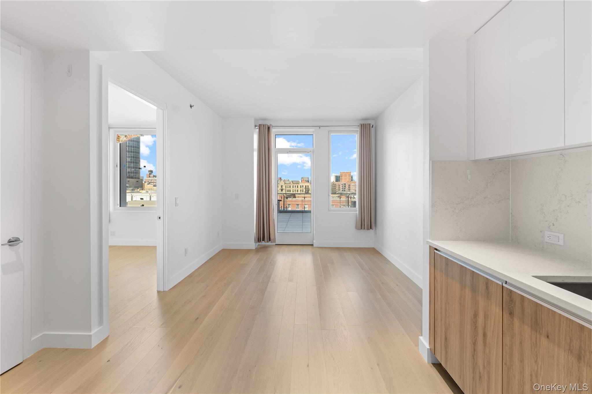 wooden floor in an empty room