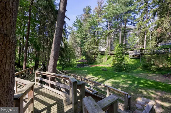 a view of a backyard with a garden