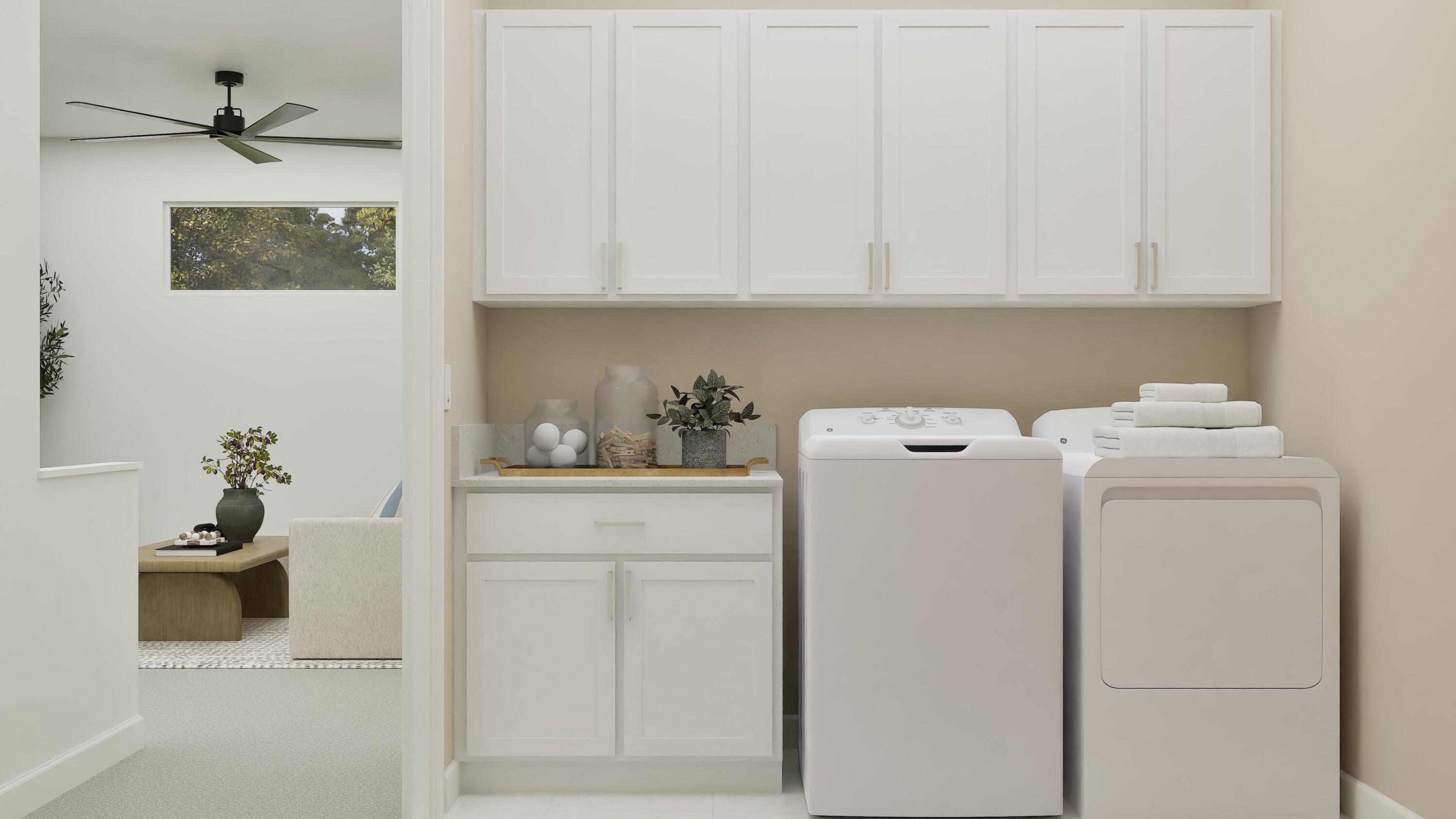 1024 Raleigh Way Wellington, FL 33449 - Photo 14 of 25 a utility room with dryer and washer