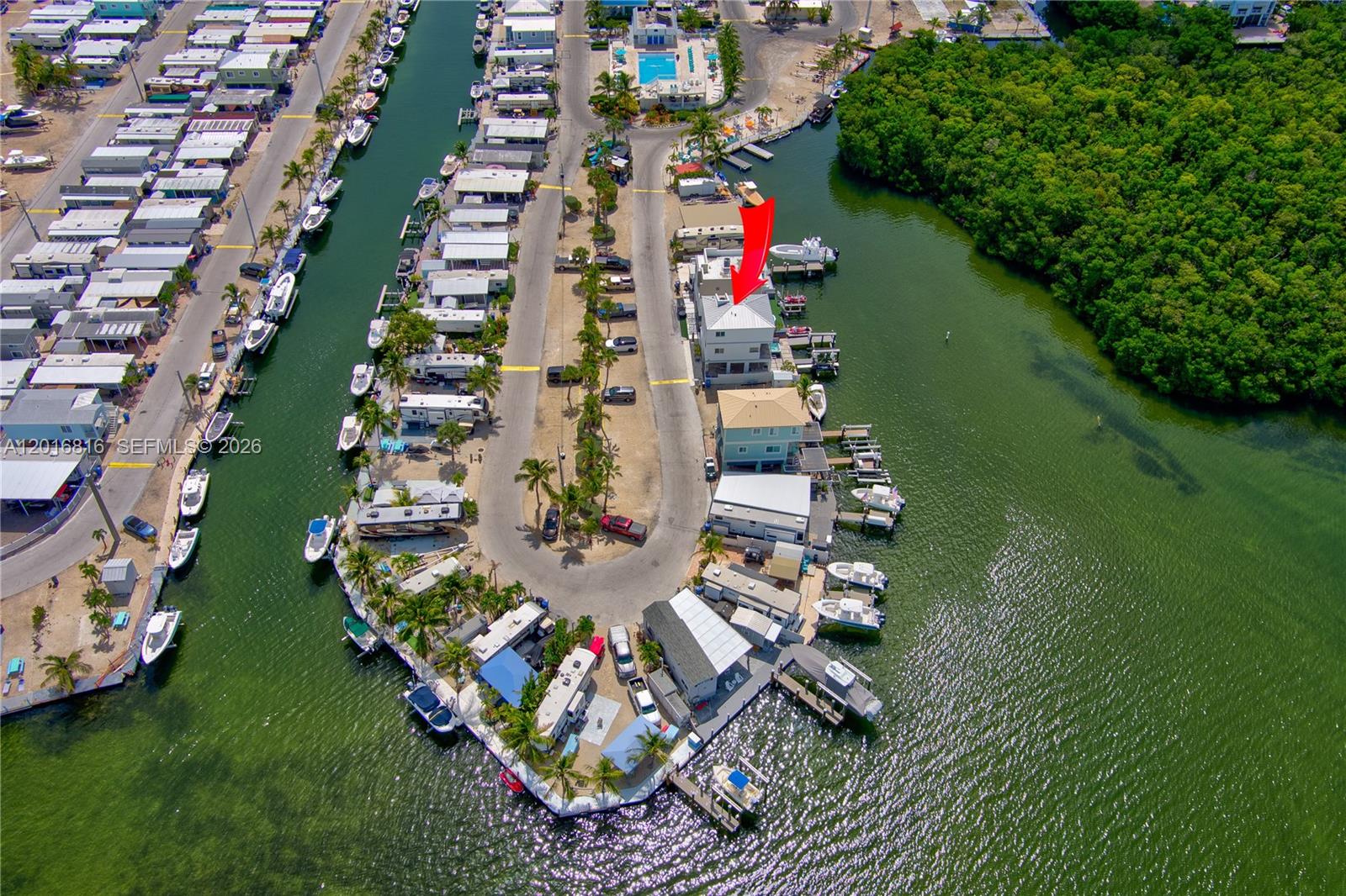 325 Calusa Key Largo, FL 33037 - Photo 30 of 32 an aerial view of a house