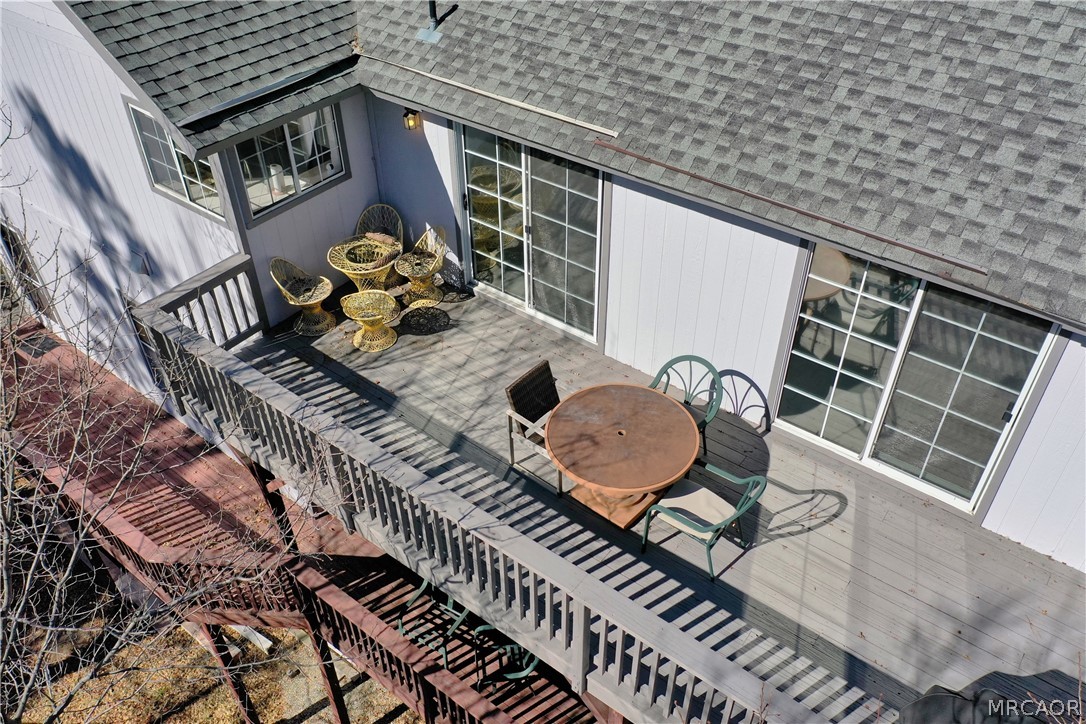 27487 North Bay Road Lake Arrowhead, CA 92352 - Photo 21 of 35 Aerial of back deck