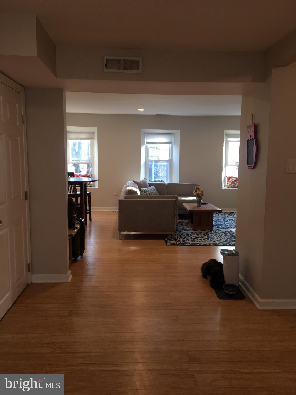 4203 Main Street, Unit 2 Philadelphia, PA 19127 - Photo 2 of 16 a living room with furniture and a flat screen tv