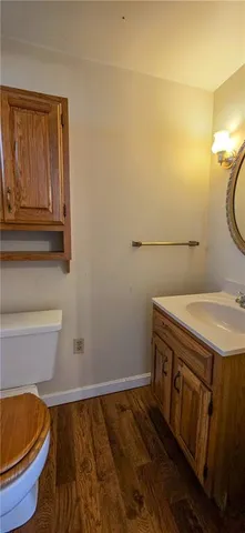 a house view with a outdoor space