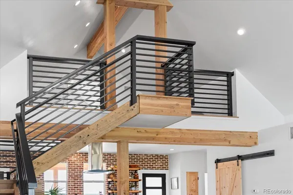 a front view of a building