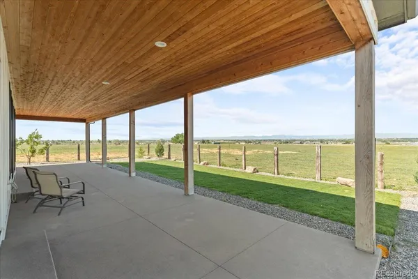 a front view of a house with lake view
