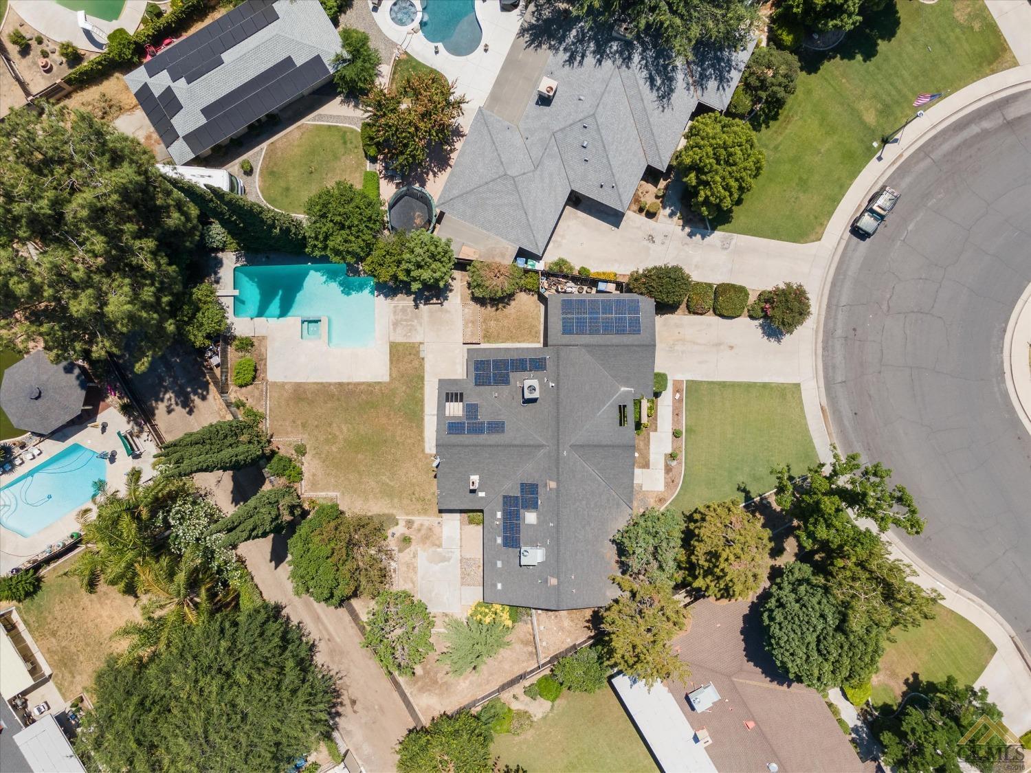 Undisclosed Address Bakersfield, CA 93308 - Photo 37 of 40 an aerial view of a house