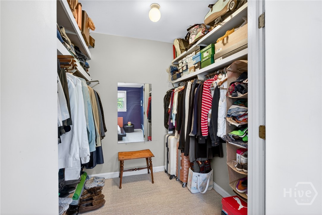 512 East 58th Street Savannah, GA 31405 - Photo 25 of 44 Primary suite's walk-in closet