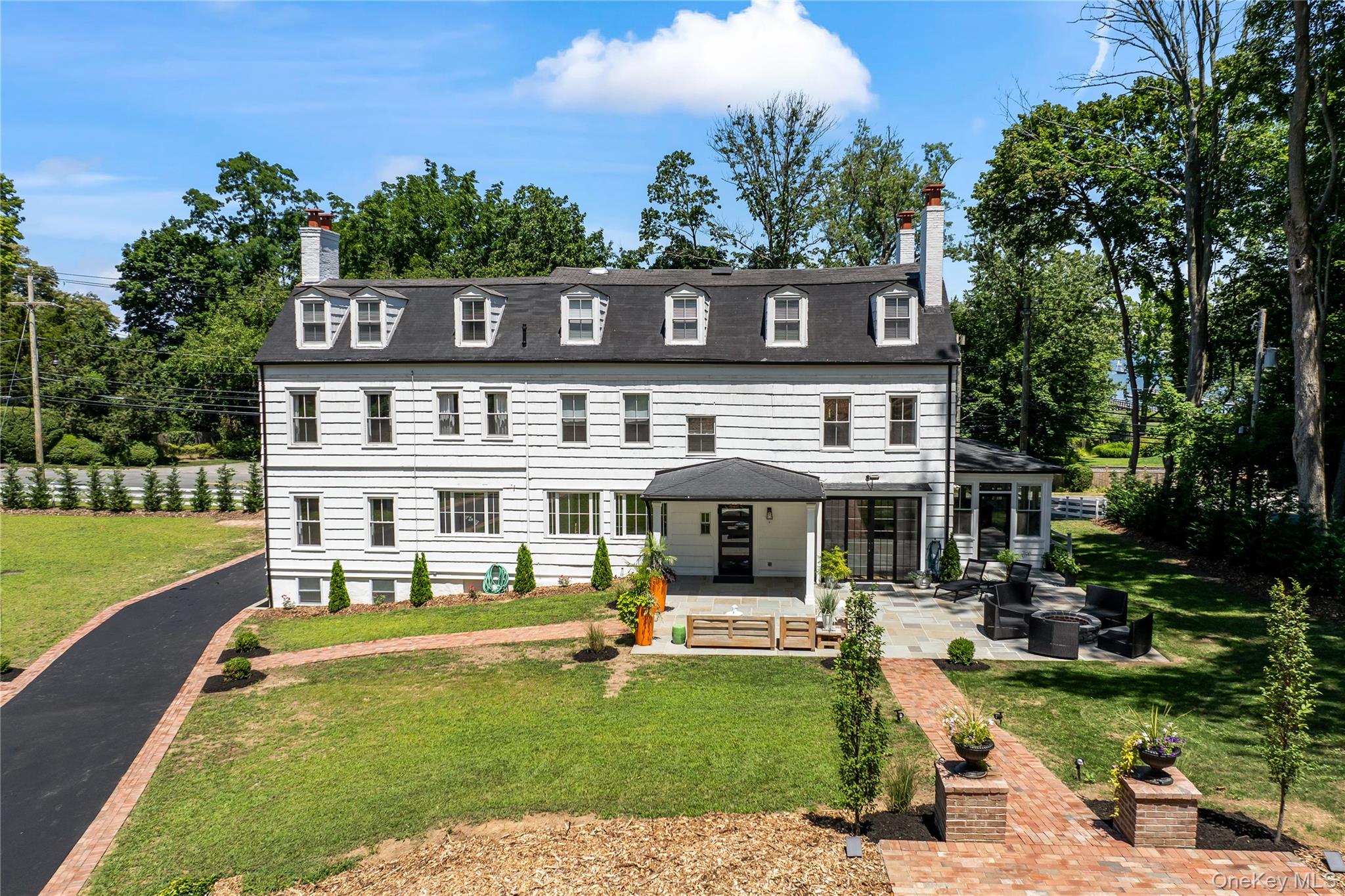 77 Cove Road Oyster Bay, NY 11771 - Photo 31 of 45 Patio and Fire Pit.