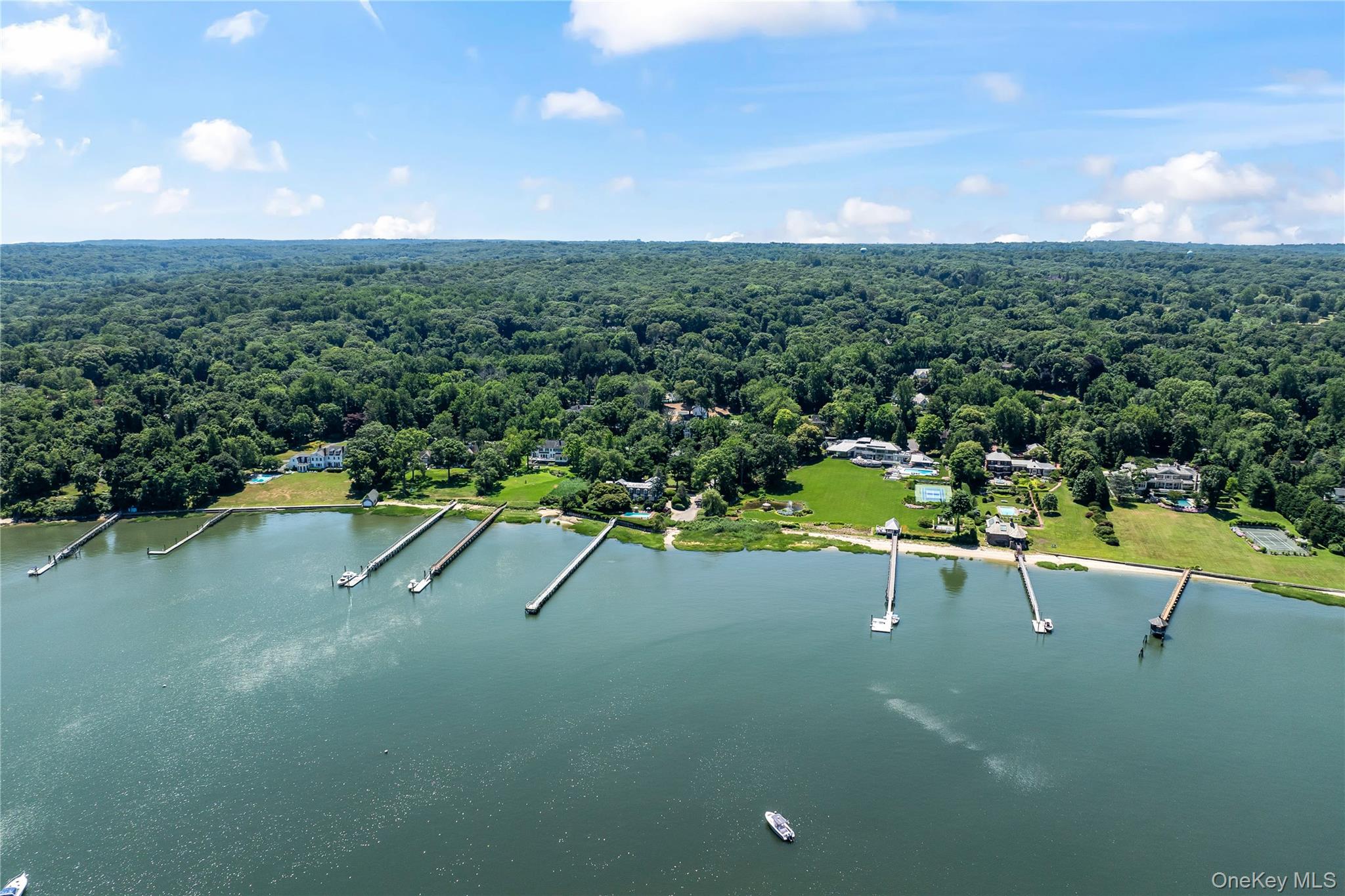 77 Cove Road Oyster Bay, NY 11771 - Photo 5 of 45 Aerial Water View