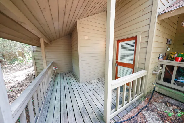 a view of a house with backyard from a patio